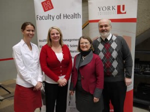Faculty members at Research Celebration Day, 2013